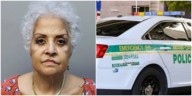 Policía de Miami arresta a cubana que agredió con un machete a varios familiares en lo que parece ser un episodio de violencia doméstica