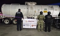 Aseguran pipa con 31 mil litros de presunto huachicol