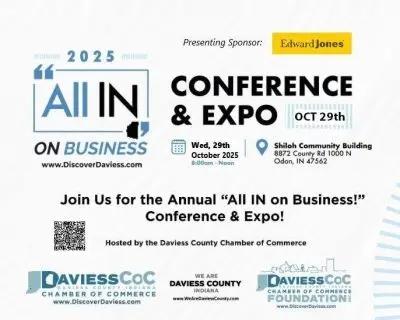 Daviess County Chamber to host First Annual ‘All In on Business’ Conference and Expo next week