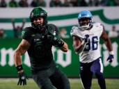 Roughriders clinch West Division with win over Argonauts