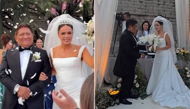 Juan Osorio y Eva Daniela celebran su boda en secreto