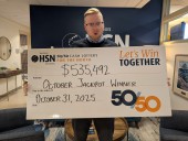 Sudbury resident wins over half a million in HSN 50/50 draw 