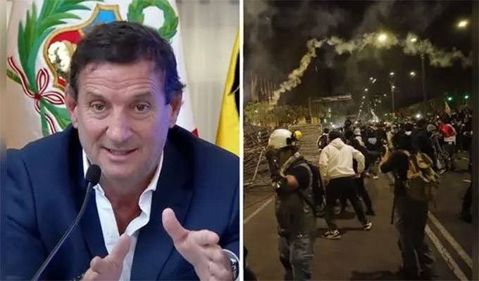 Alcalde Reggiardo: Sujeto que disparó y mató a manifestante en Centro de Lima habría sido identificado