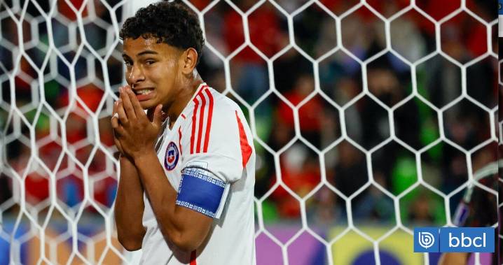 Apareció demasiado tarde: el gol de Rossel para ’maquillar’ duro adiós de La Roja al Mundial Sub 20