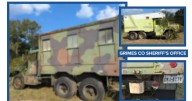 Several military-style vehicles stolen near Navasota, cash reward offered