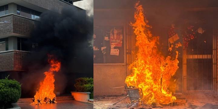 Actos vandálicos sacudieron la Universidad del Atlántico en medio de tensiones por elección de nuevo rector