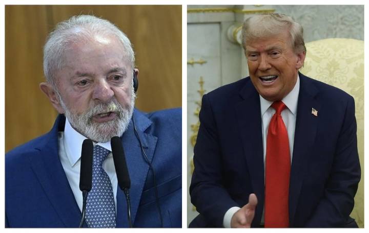 Trump y da Silva conversan “amistosamente” y pide revisar sanciones de EU a Brasil
