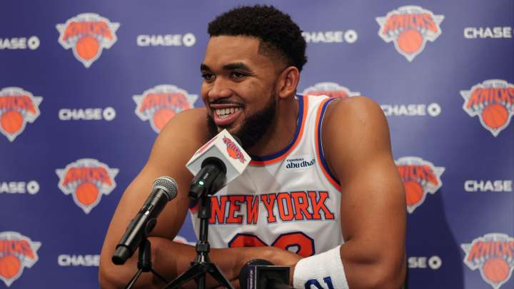 Karl-Anthony Towns shows off dramatic weight loss ahead of new role in wake of brutal Kendrick Perkins jibe