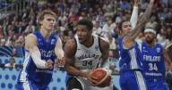 Giannis Antetokounmpo returns to Milwaukee Bucks practice after COVID