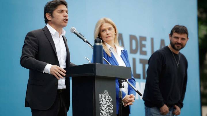 Kicillof dijo que Cristina está "injustamente detenida" y pidió "frenar a Milei y llenar el Congreso de compañeros"