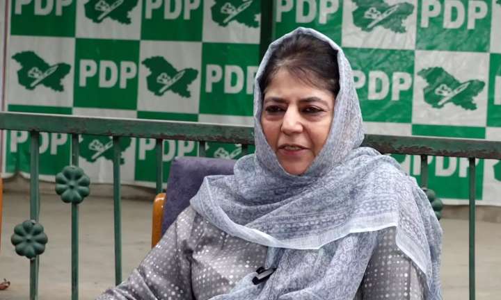 PDP Submits Bill To Safeguard Interests Of Land Occupants: Mehbooba Mufti