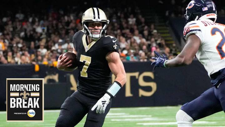 Morning Break: Saints enter Week 7 clash against Bears
