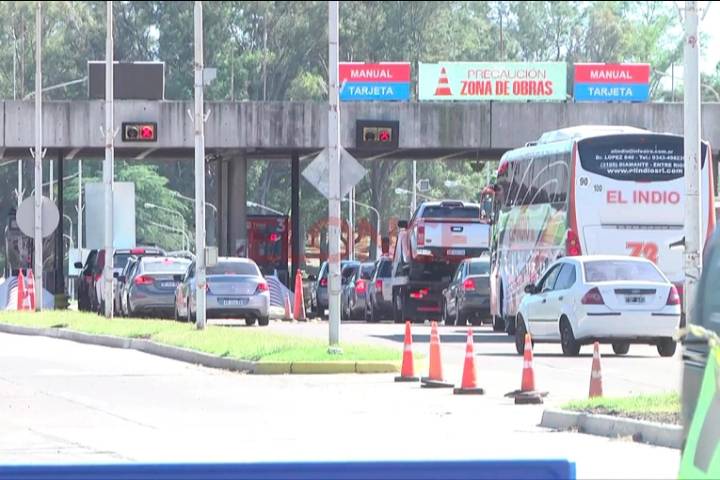 Más de 27 mil vehículos cruzaron por el Túnel Subfluvial durante el fin de semana largo
