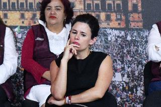 Luisa Alcalde defiende a Adán Augusto: “no hay queja ni investigación en su contra”