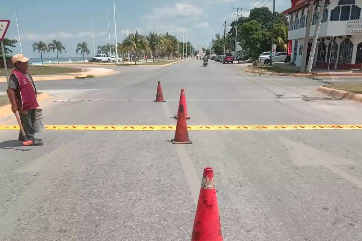 Conduce con precaución: Instalan nuevos topes en el Malecón de Campeche; conoce su ubicación
