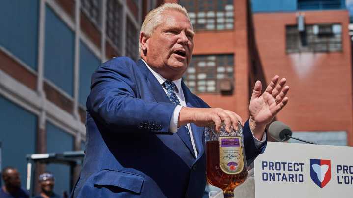 Ford doubles down on pulling Crown Royal from LCBO