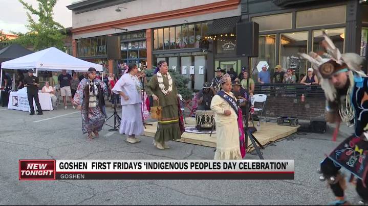 Goshen’s Indigenous People’s Day Celebration held at First Fridays