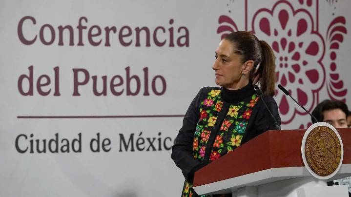 Sheinbaum evade hablar sobre violencia en manifestación del 2 de Octubre en CDMX
