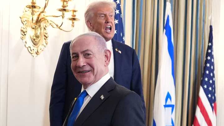 ‘War is over in Gaza’: Trump says as he sets off for Middle East to mark ceasefire deal and hostage release