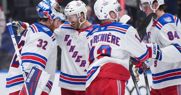Quick gets 64th shutout as Rangers blank Canucks 2-0 in Miller's return to Vancouver