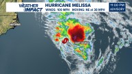 Where is Hurricane Melissa? Track the storm