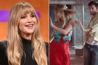 Jennifer Lawrence Jokes About Dancing Naked with Robert Pattinson