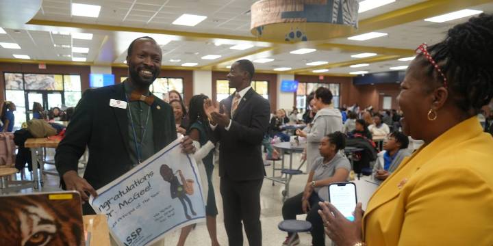 Bradwell Institute’s assistant principal named Georgia’s Assistant Principal of the year