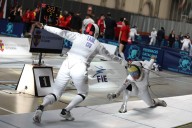 La espadista Clarismar Farías logró medalla de bronce en España