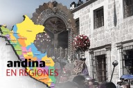 Andina en regiones: imagen del Señor de las Milagros de San Agustín sale a su primer recorrido