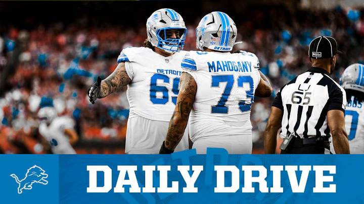 THE DAILY DRIVE: 'They're not young anymore': Lions impressed with 2 new guards, but expect even more