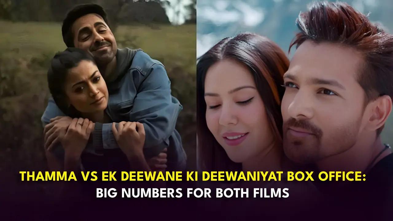 Diwali Box Office 2025: Thamma Scores Big, But Ek Deewane Ki Deewaniyat Surprises Fans