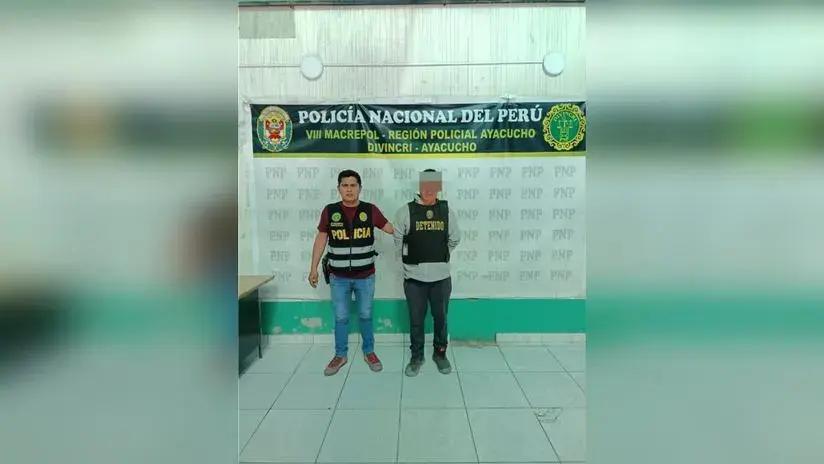 Ayacucho: La Policía detiene a acusado por feminicidio en el distrito Jesús Nazareno