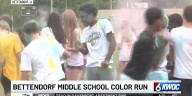Bettendorf Middle School hosts 2nd annual color run
