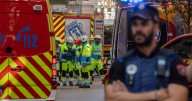 El derrumbe de un edificio en obras en el centro de Madrid, en imágenes