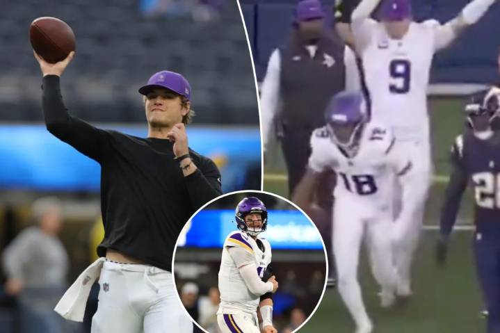 JJ McCarthy sideline video brings injury questions as Vikings slide