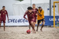 Venezuela apabulló a Ecuador en su debut en la Liga Evolución de Fútbol Playa (+Video)