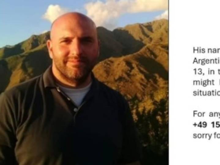 Buscan desesperadamente a un investigador del Conicet que desapareció en Alemania