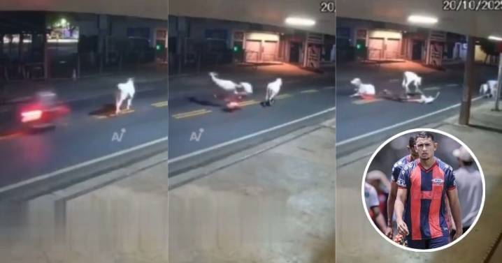 ¡Tragedia! Muere futbolista tras chocar contra una vaca