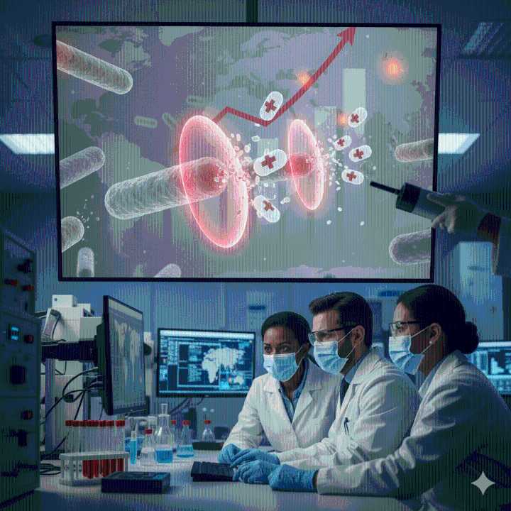 OMS advierte gran amenaza: aumenta la resistencia de bacterias a antibióticos