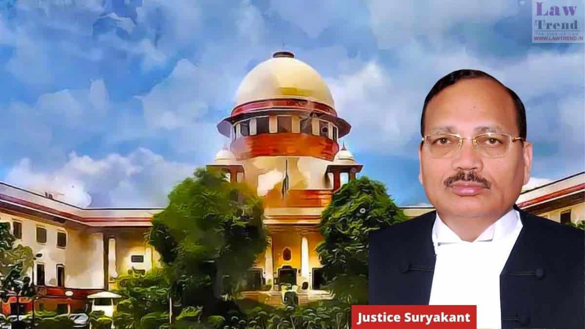 न्याय अब सीमाओं में बंधा नहीं रह सकता, अंतरराष्ट्रीय कानूनी सहयोग अब न्यायिक जीवन का हिस्सा: न्यायमूर्ति सूर्यकांत