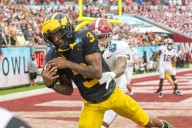 Michigan wide receiver leaves team ahead of Wisconsin game