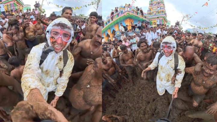 US YouTuber Faces Backlash For Calling Karnataka’s Cow Dung Throwing Festival His ‘S**tiest Experience’: ‘Cancel His Visa’