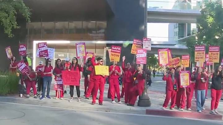USC Keck nurses hit the picket lines for 24