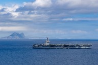 Portaaviones Gerald Ford ya se dirige al Caribe