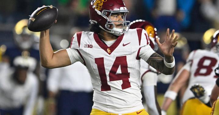 Big Ten schedule has No. 23 USC visiting Nebraska while No. 1 Ohio State hosts slumping Penn State