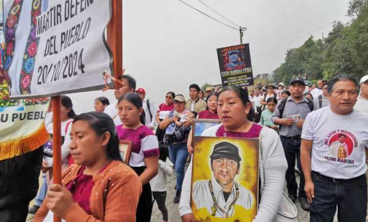 Exigen justicia en Chiapas a un año del asesinato del padre Marcelo Pérez