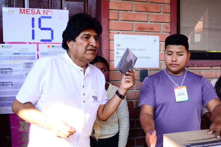 Evo Morales: este domingo no hay una segunda vuelta