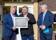 Inclusión digital: Ziliotto inauguró la llegada de la fibra óptica al oeste pampeano