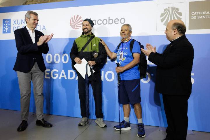 Rueda celebra o carácter histórico da chegada do peregrino 500.000 e destaca a internacionalización do Camiño de Santiago