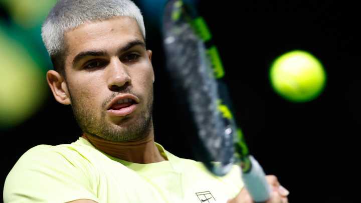 Carlos Alcaraz, eliminado en la primera ronda del Masters 1000 de París